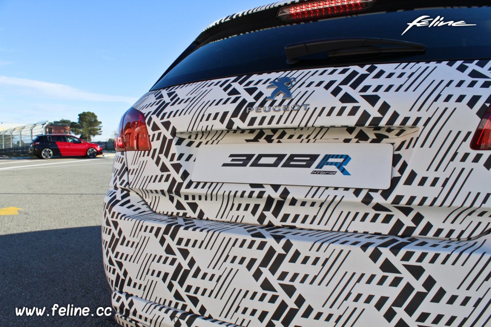 Photo coffre Peugeot 308 R HYbrid Prototype (2015)