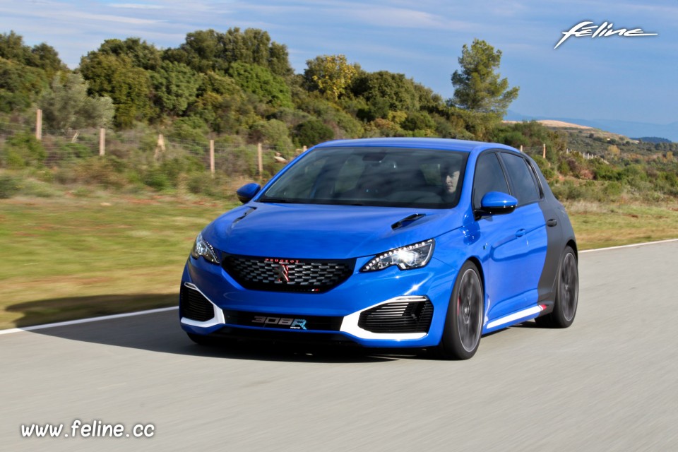 Photo essai exclusif Peugeot 308 R HYbrid (2015)