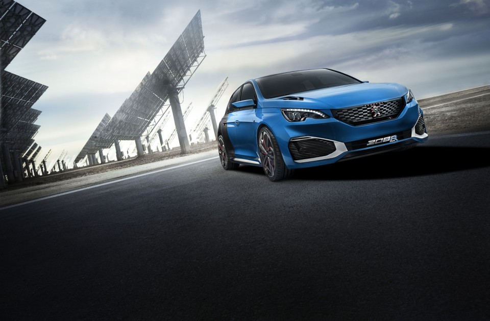 Photo officielle Peugeot 308 R HYbrid Concept (2015)