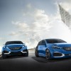 Photo officielle Peugeot Quartz et Peugeot 308 R HYbrid Concept