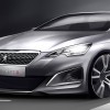 Sketch officiel exclusif Peugeot 308 R Concept (2013) - 2-001