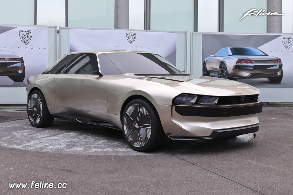 Photo coulisses projet Peugeot e-Legend Concept Car (2018)