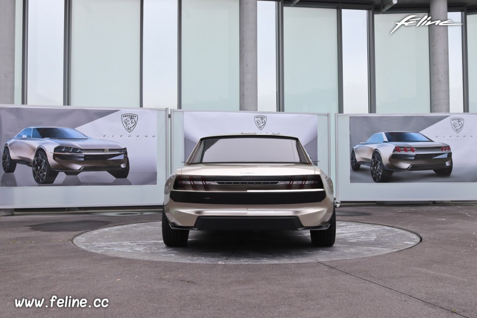 Photo coulisses projet Peugeot e-Legend Concept Car (2018)