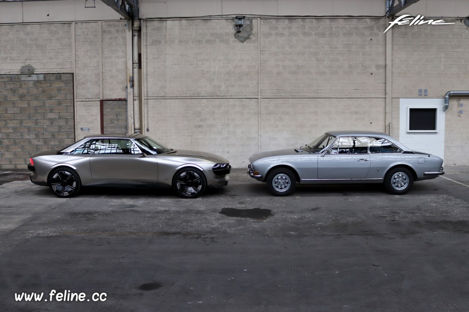 Photo coulisses projet Peugeot e-Legend Concept Car (2018)