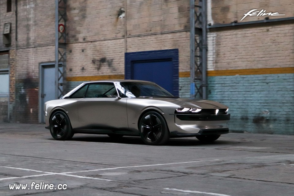Photo coulisses projet Peugeot e-Legend Concept Car (2018)