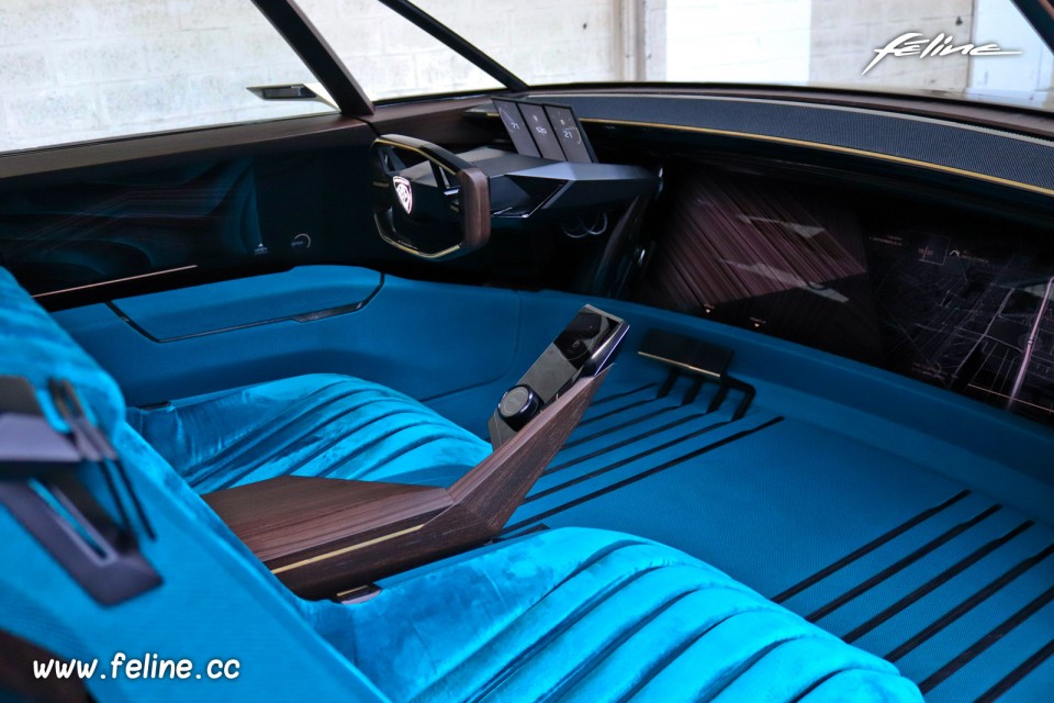 Photo coulisses projet Peugeot e-Legend Concept Car (2018)