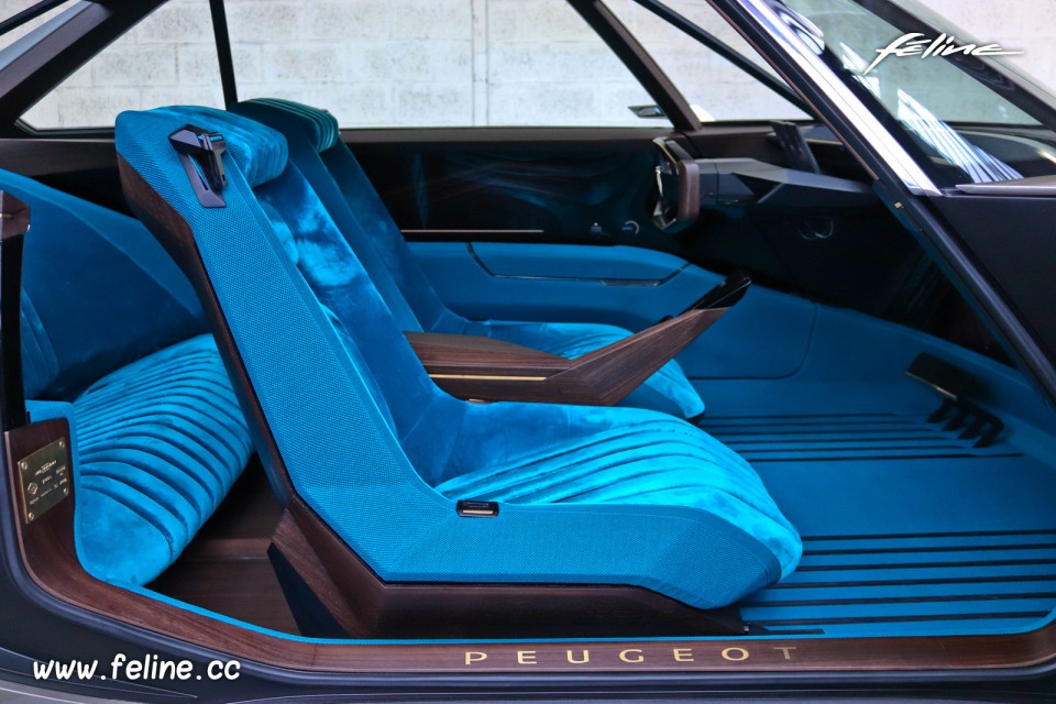 Photo coulisses projet Peugeot e-Legend Concept Car (2018)