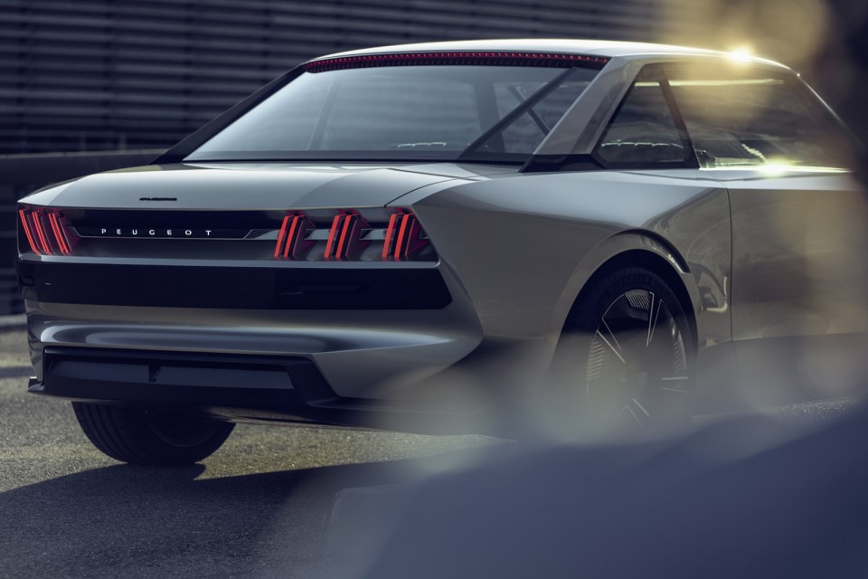 Photo officielle Peugeot e-Legend Concept Car (2018)