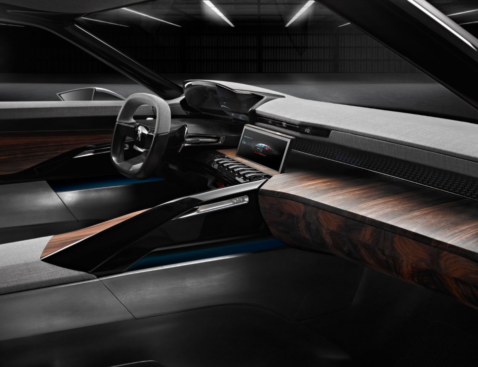 Photo intérieur Peugeot Exalt Concept (2014)
