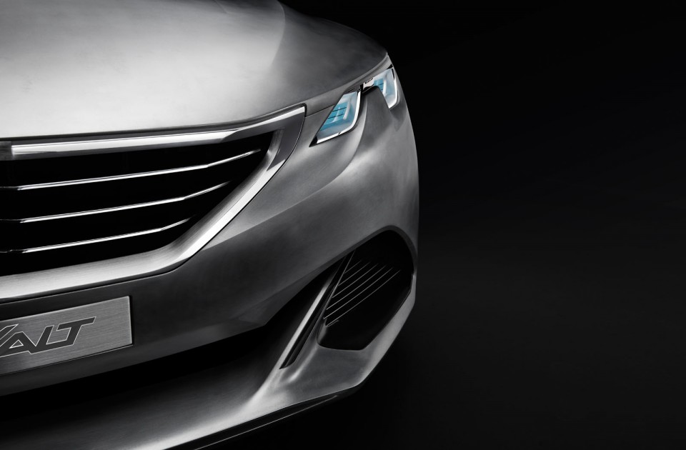 Photo détail calandre Peugeot Exalt Concept (2014)