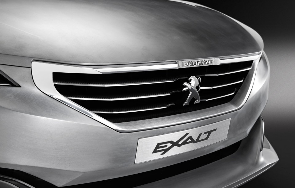 Photo calandre avant Peugeot Exalt Concept (2014)