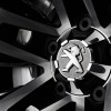 Photo détail cabochon roue jante Peugeot Exalt Concept (2014)