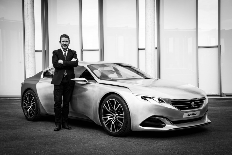 Photo Gilles Vidal design Peugeot Exalt Concept (2014)