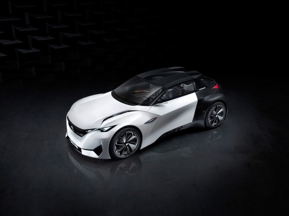 Photo officielle Peugeot Fractal Concept Car (2015)