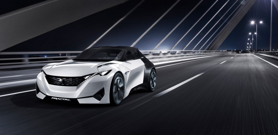 Photo officielle Peugeot Fractal Concept Car (2015)