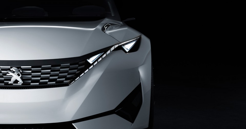 Photo détail face avant Peugeot Fractal Concept Car (2015)