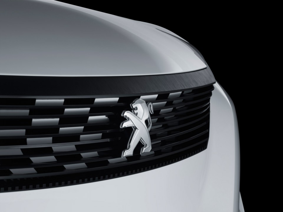 Photo calandre avant Peugeot Fractal Concept Car (2015)
