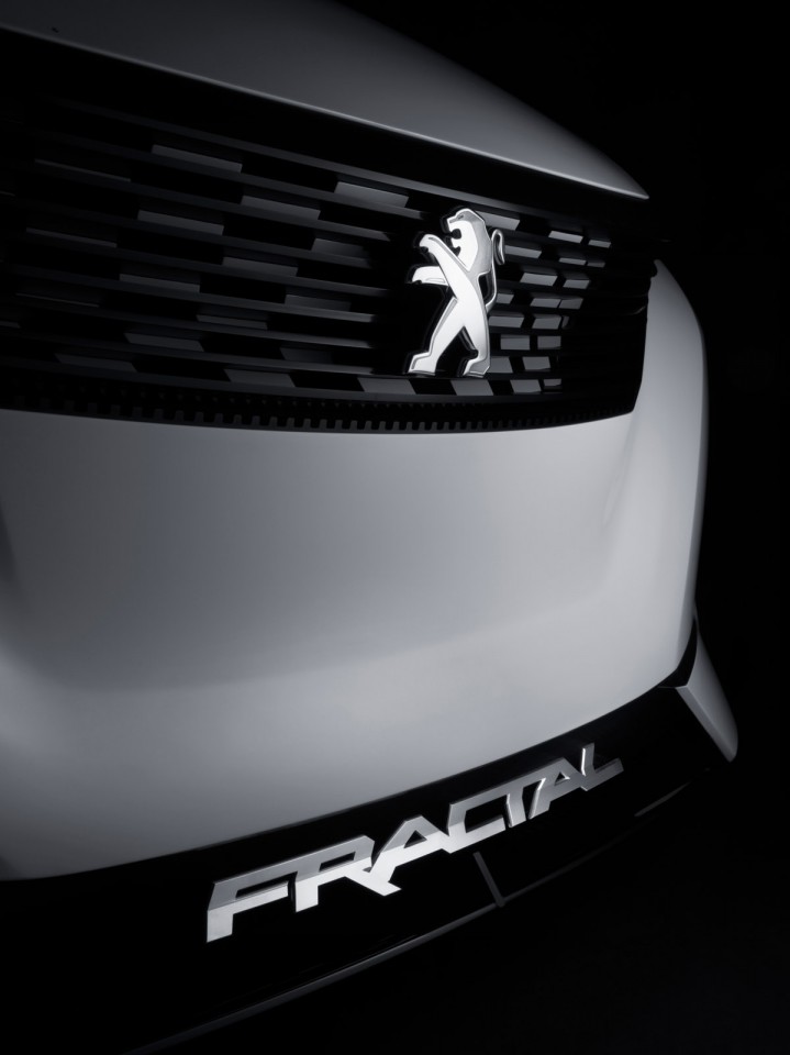Photo bouclier avant Peugeot Fractal Concept Car (2015)