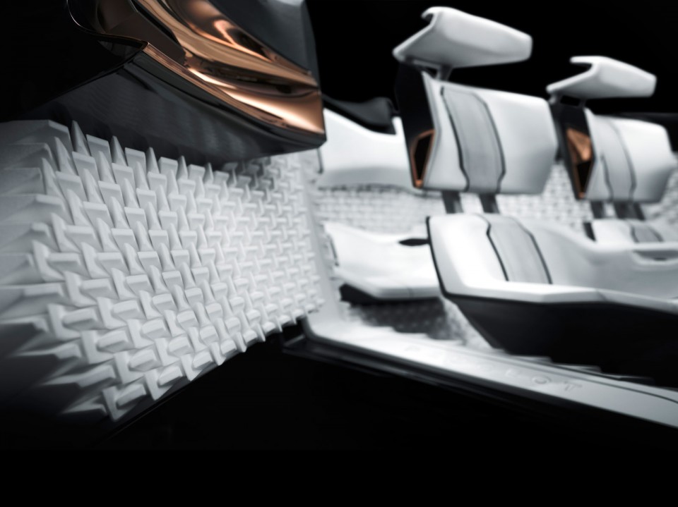 Photo détail portière Peugeot Fractal Concept Car (2015)