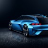 Photo officielle 3/4 arrière Peugeot Instinct Concept Car (2017