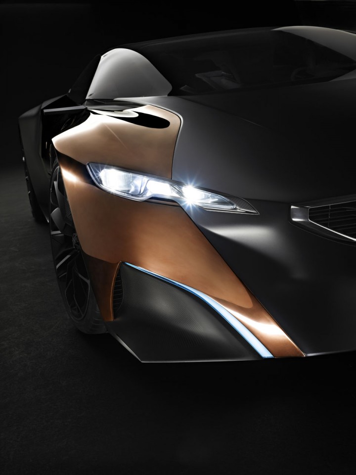 Photo feu avant Peugeot Onyx Concept Car (2012) - 1-016