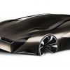 Photo sketch 3/4 avant Peugeot Onyx Concept Car (2012) - 1-039