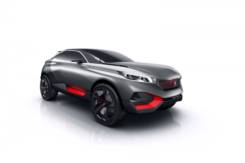 Photo 3/4 avant Peugeot Quartz Concept Car (2014)