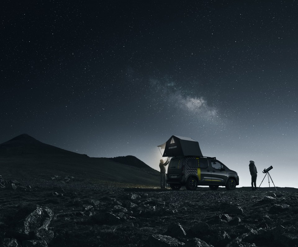Photo officielle Peugeot Rifter 4x4 Concept Car 2018