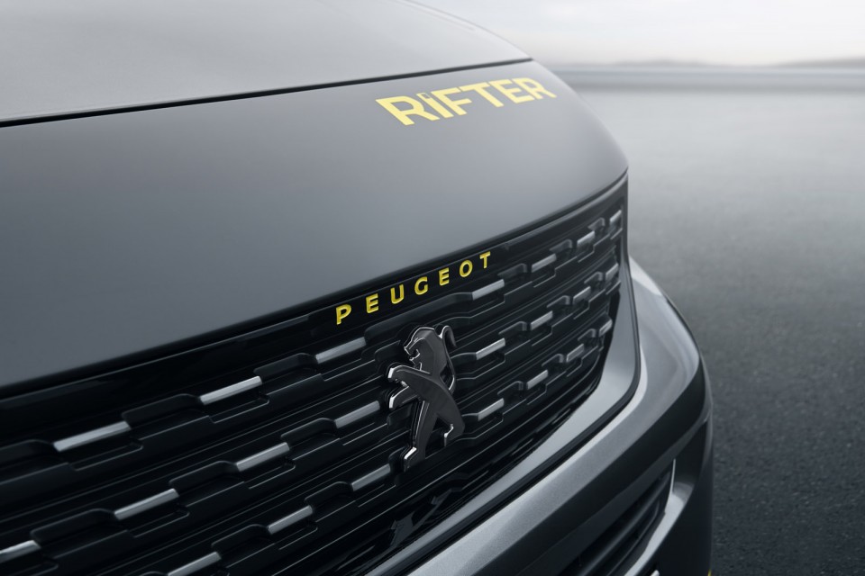 Photo calandre avant Peugeot Rifter 4x4 Concept Car 2018