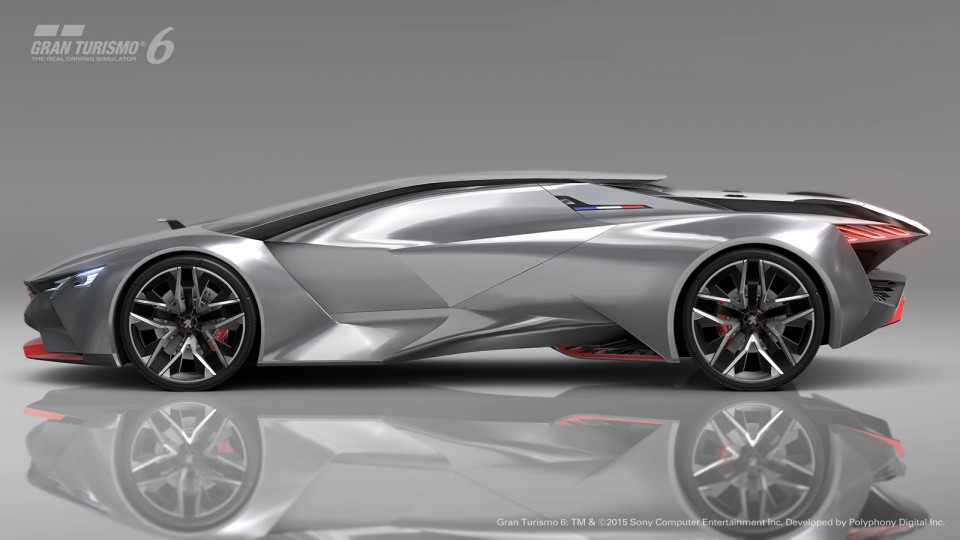 Photo officielle Peugeot Vision Gran Turismo Concept (2015)