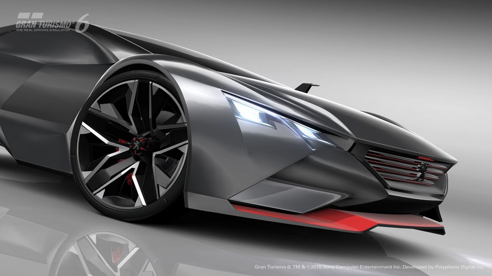 Photo officielle Peugeot Vision Gran Turismo Concept (2015)