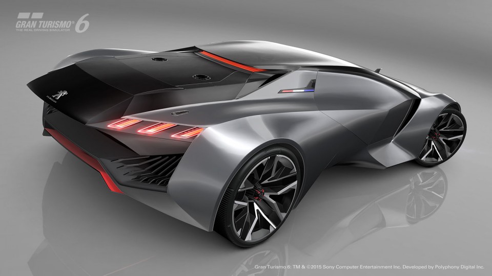 Photo officielle Peugeot Vision Gran Turismo Concept (2015)