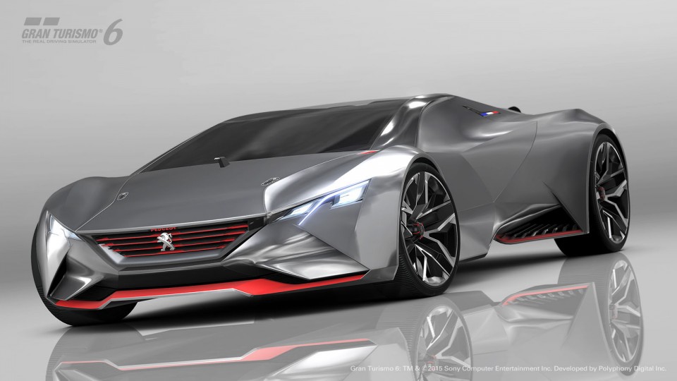 Photo officielle Peugeot Vision Gran Turismo Concept (2015)