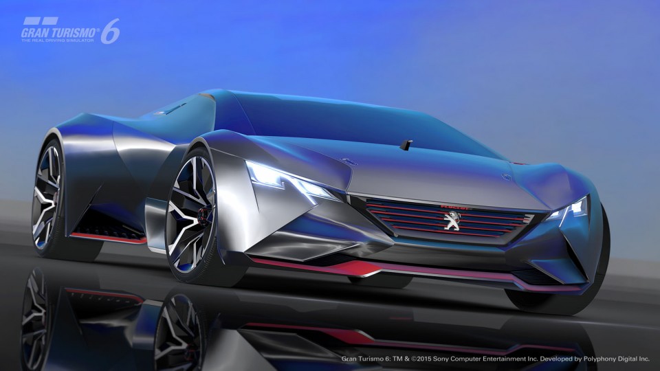Photo officielle Peugeot Vision Gran Turismo Concept (2015)
