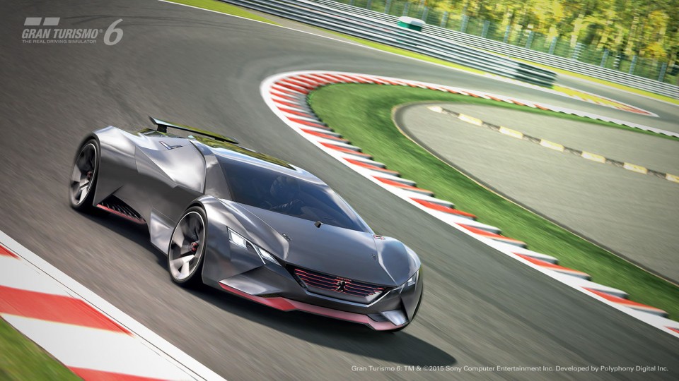 Photo officielle Peugeot Vision Gran Turismo Concept (2015)