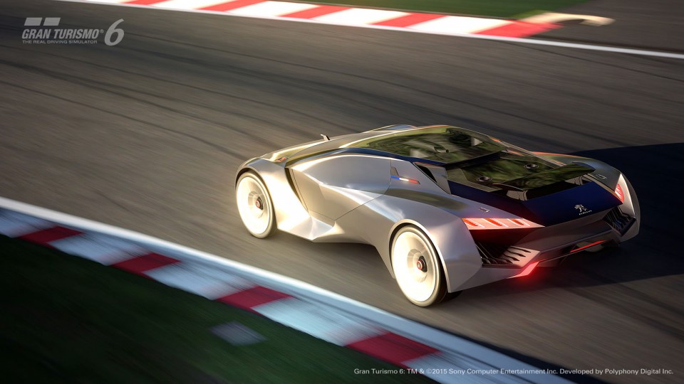 Photo officielle Peugeot Vision Gran Turismo Concept (2015)