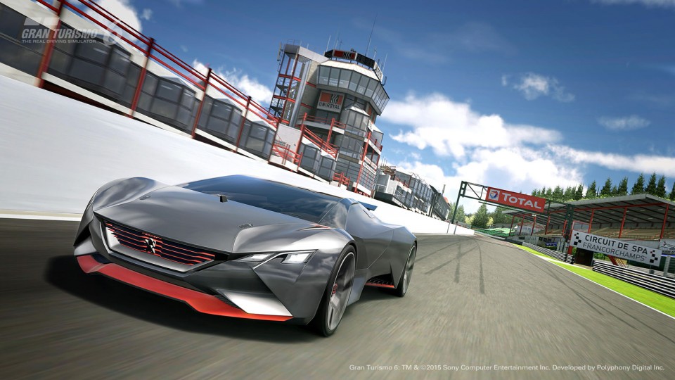 Photo officielle Peugeot Vision Gran Turismo Concept (2015)