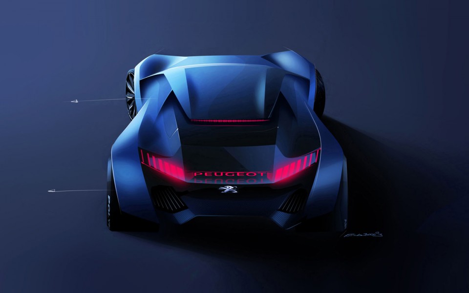 Photo officielle Peugeot Vision GT Concept (2015)