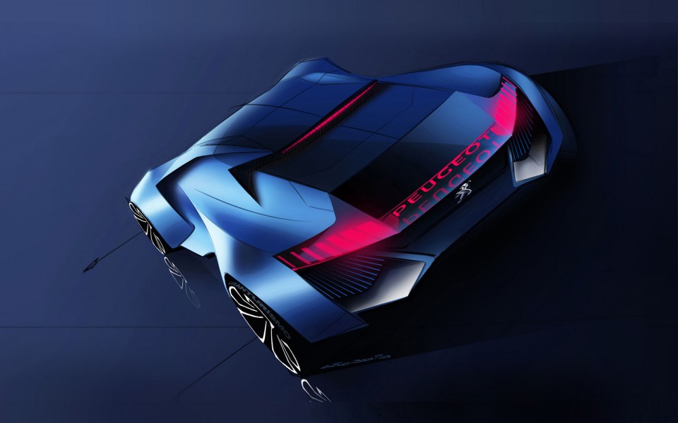 Photo officielle Peugeot Vision GT Concept (2015)