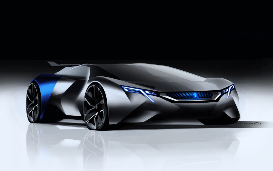 Photo officielle Peugeot Vision GT Concept (2015)