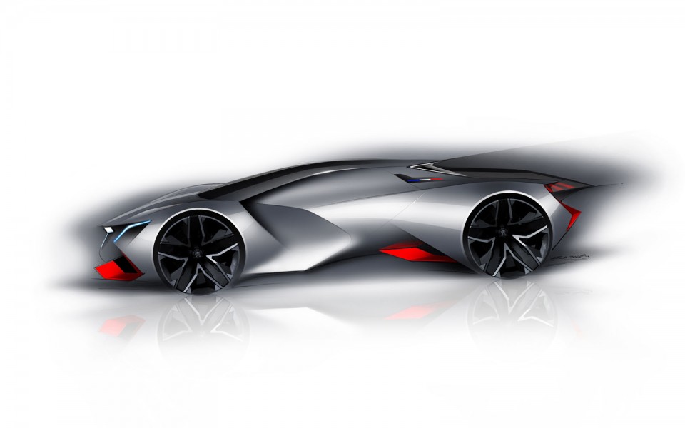 Photo officielle Peugeot Vision GT Concept (2015)
