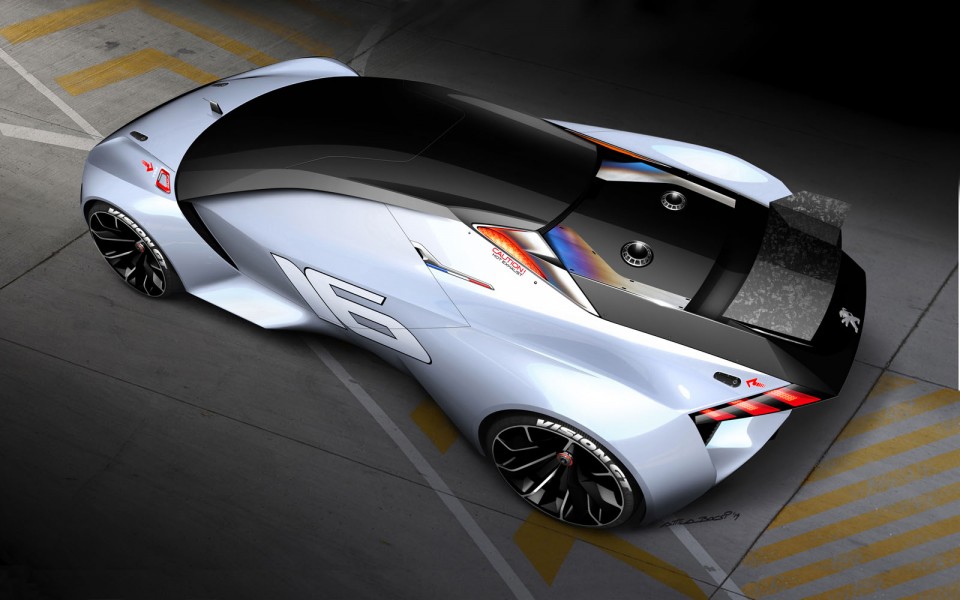 Photo officielle Peugeot Vision GT Concept (2015)