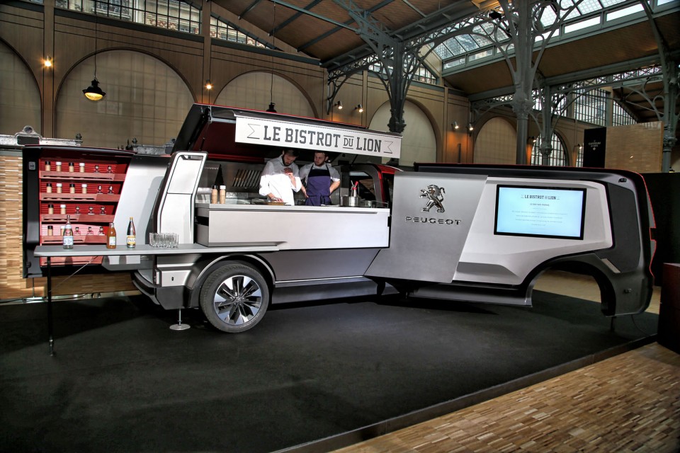 Photo FoodTruck Peugeot Concept (2015)