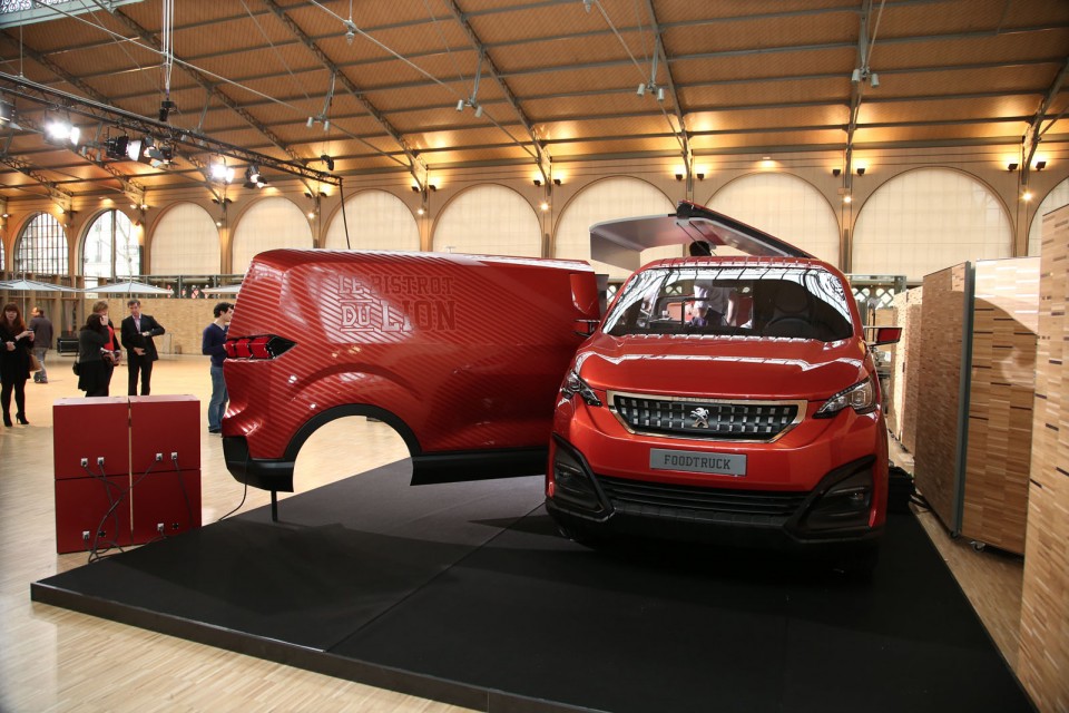 Photo FoodTruck Peugeot Concept (2015)