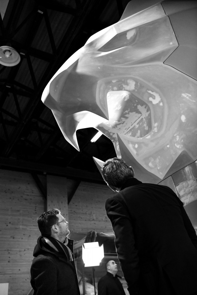 Photo Making Of Lion Monumental Peugeot (2018)