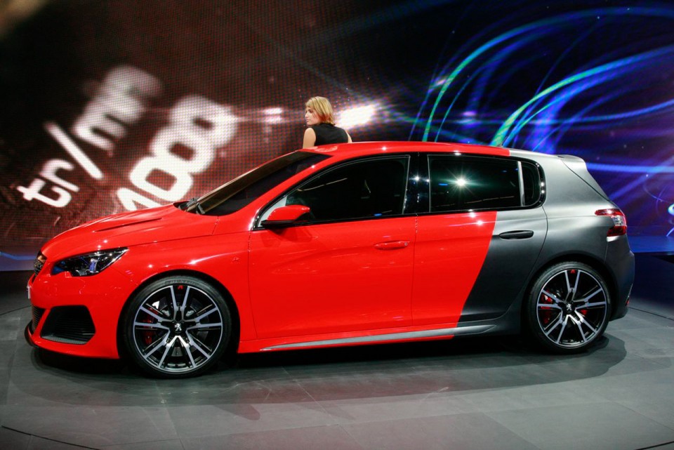 Photo profil Peugeot 308 R Concept - Salon de Francfort 2013 - 1-002