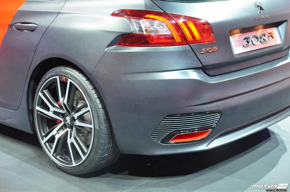 Photo sortie d'échappement Peugeot 308 R Concept - Salon de Francfort 2013 - 2-007