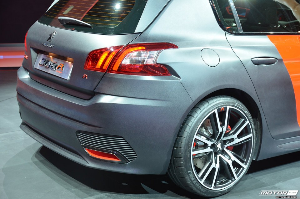 Photo pot d'échappement Peugeot 308 R Concept - Salon de Francfort 2013 - 2-009