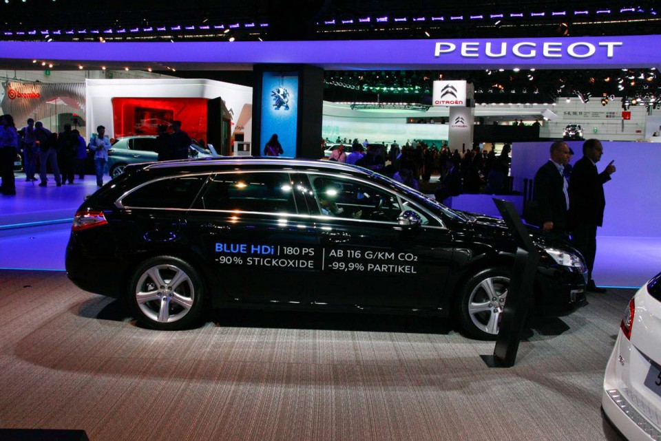 Photo profil Peugeot 508 SW - Salon de Francfort 2013 - 1-002
