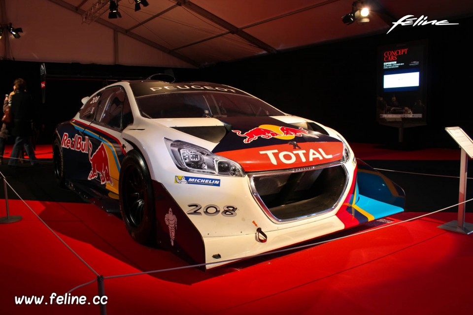 3/4 avant Peugeot 208 T16 Pikes Peak (2013) - Concept Cars 2014